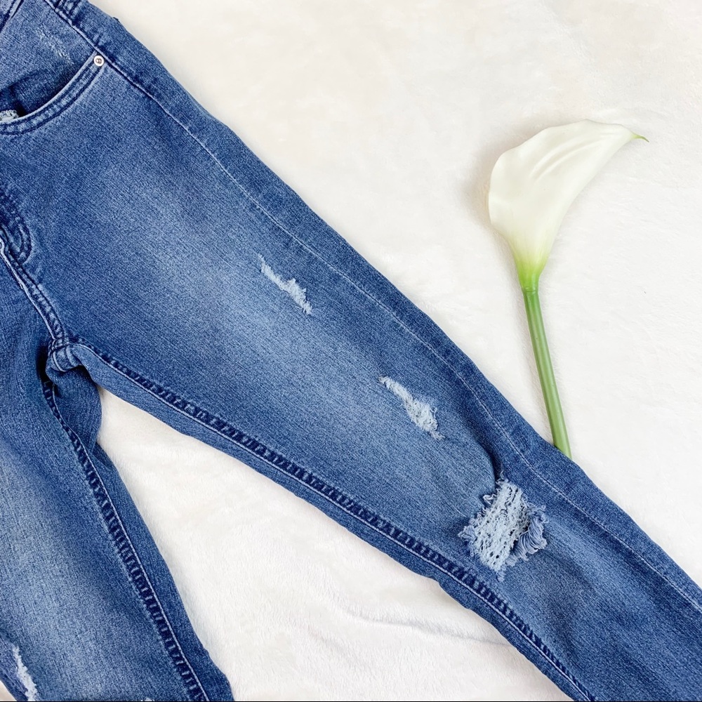 H&M Ripped Distressed Skinny Jeans - Picture 3 of 4